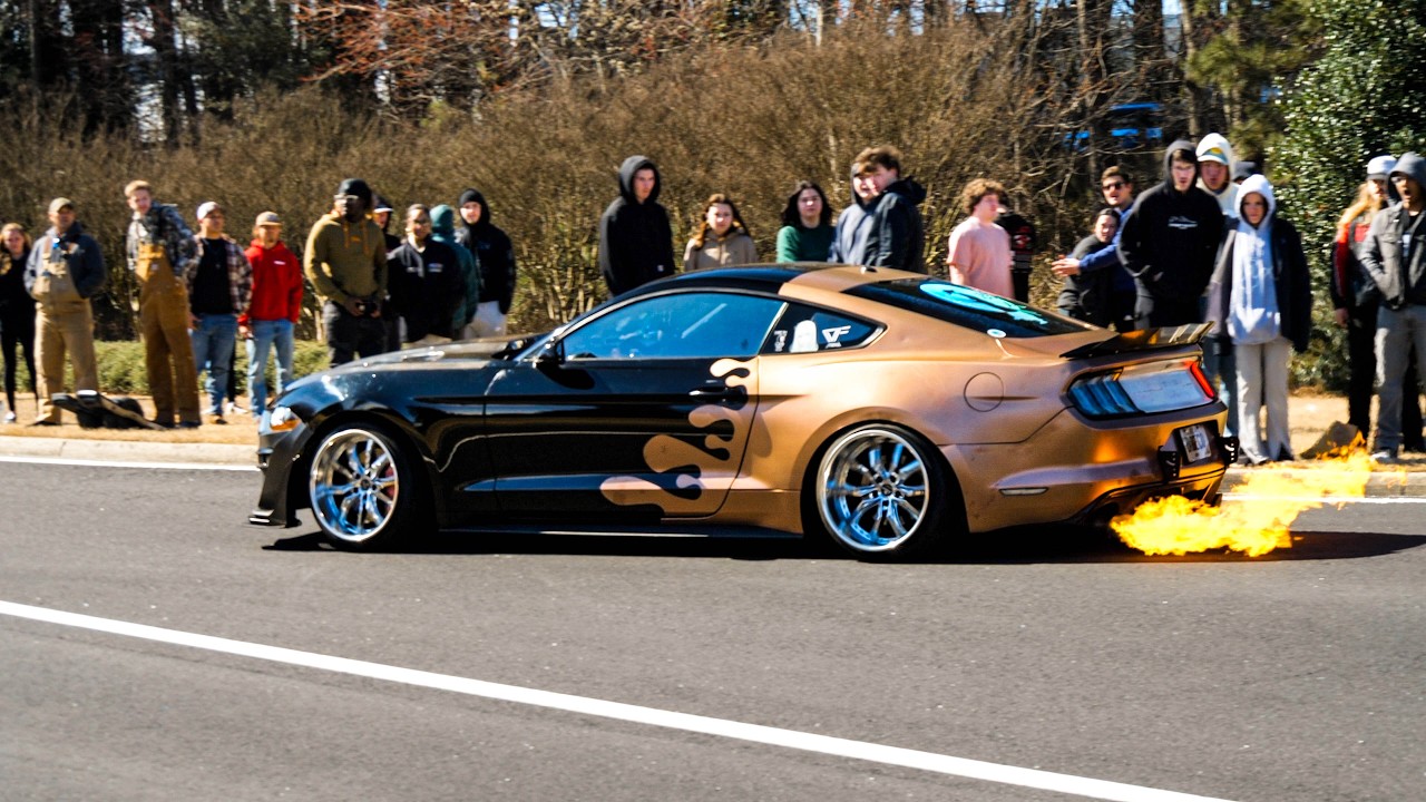 Atlanta Caffeine & Octane | Pullout's, Flybys in front of Cobb County cops!! | March 2025