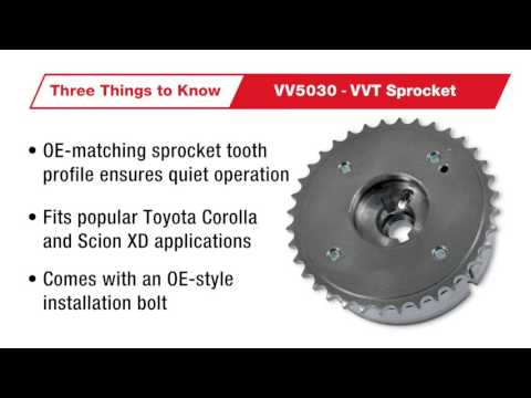 Three Things to Know: VV5030 - VVT Sprocket