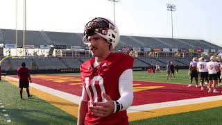 2026 Fall Camp Day 1 interview - Aidan Armenta