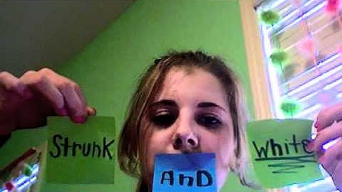 Strunk and White Rule #6 BSKM