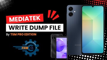 Write Dump MTK Devices EMMC-UFS By TSM PRO EDITION