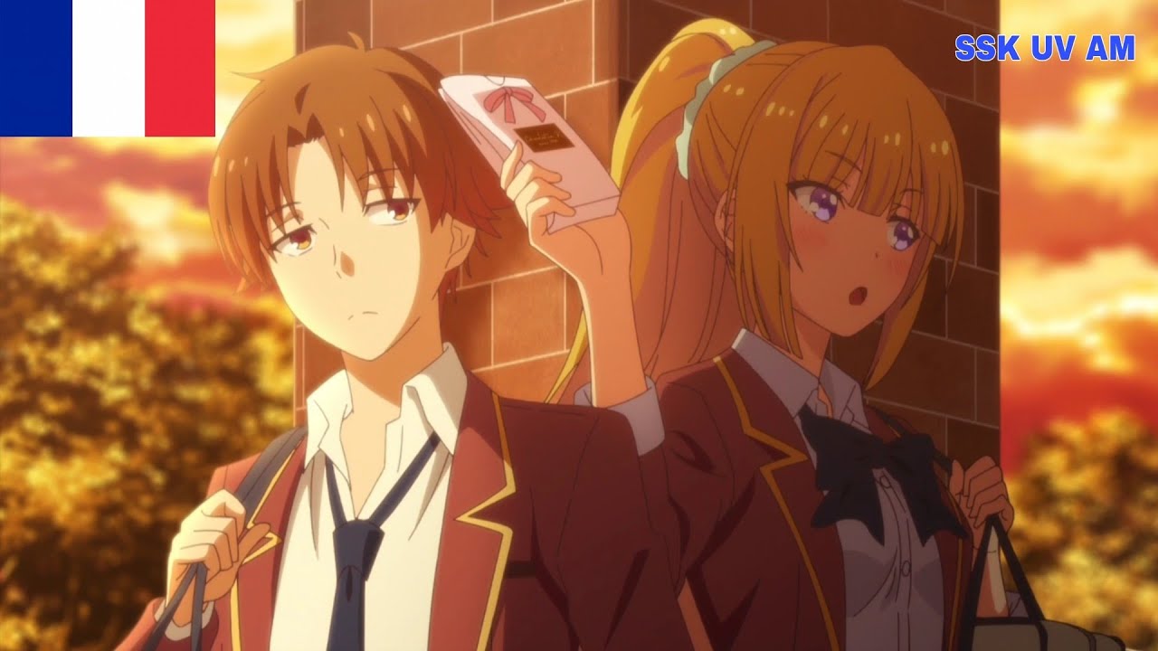 Ayanokoji reçoit du chocolat de kei karuizawa 🍫 en VF 🇫🇷🇫🇷 : classroom
