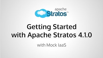 Getting Started with Apache Stratos 4.1.0 with Mock IaaS