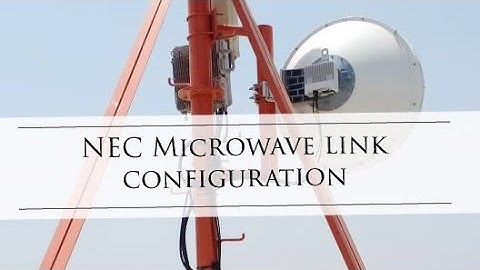 NEC Microwave link Budget and configuration (Hindi/Urdu)