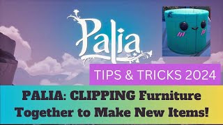 Palia CLIPPING furniture Together to make new items for your Plot/house, things no one else has!