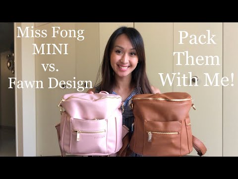 Fawn Design The Mini Diaper Backpack in Brown