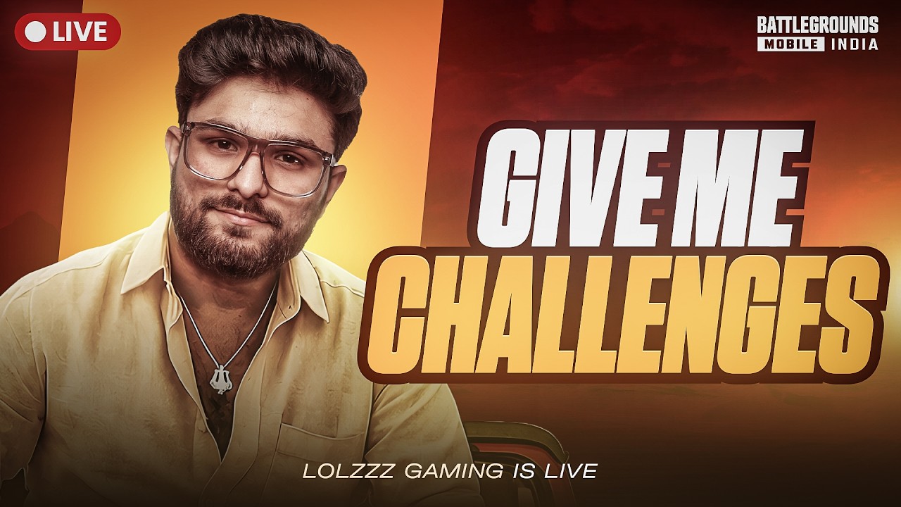 GIVE ME CHALLENGES | CLASSIC HACKER IS BACK! | BGMI LIVE WITH @LoLzZzGaming