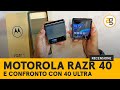 RECENSIONE MOTOROLA RAZR 40 E CONFRONTO RAZR 40 ULTRA