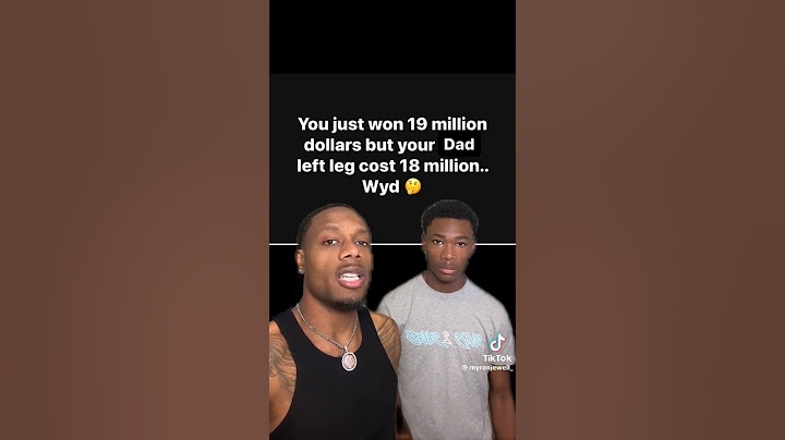 You just won 19 million dollars but your  Dad's left leg cost 18 million Wyd  🤔 #funny #dad #son