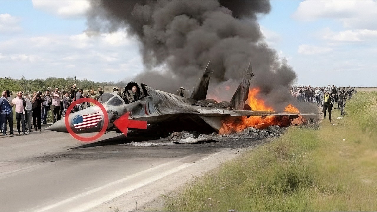 13 минут назад состоялся первый воздушный бой между российским МиГ-29 и американским F-16, смотрите,