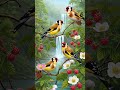 Birds In The Forest Anime Nature Birds Forestsounds Anime Animals 