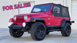 2004 JEEP WRANGLER TJ  4X4 ONLY 71K MILES TEST DRIVE by Custom Wheels Inc 431 views 2 months ago 9 minutes, 3 seconds