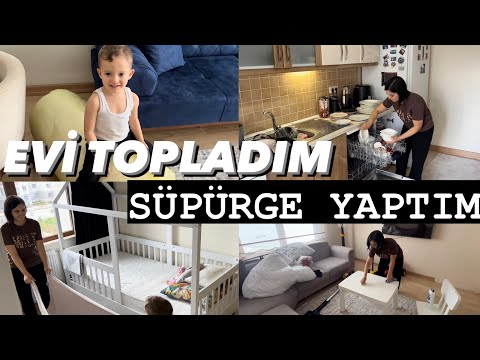 GÜNLÜK RUTİN İŞLER 🤍 HASTAYIM 🤦🏻‍♀️ EVİ TOPLADIM ✅ SÜPÜRGE YAPTIM 👍🏻 TEMİZLİK MOTİVASYON VLOG ❌