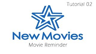 New Movies android app - tutorial video 02 - How to use Movie Reminder screenshot 2