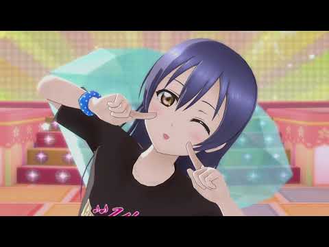 【スクスタ MV】『ダイアモンド』 園田海未 (μ's Live Tシャツ 2020カウントダウンライブTシャツ9周年Tシャツ4種) 【高画質 60fps】