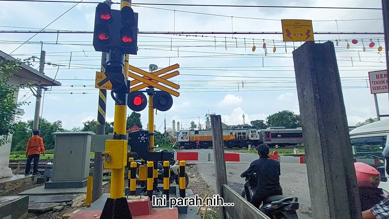 RAILWAY CROSSING || UPDATE Terbaru Palang perlintasan Kereta Api JPL 110