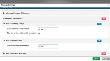 Futiva Hosted Communications - Incoming Calls