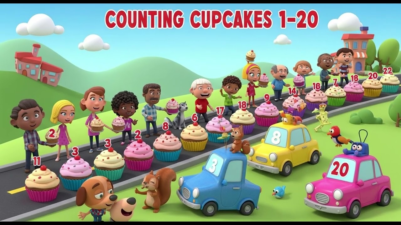 Counting Cupcakes 1–20