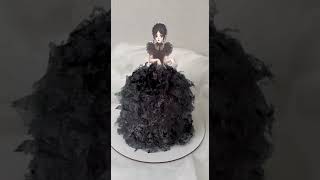 #shorts #shortsvideo #wednesday #girl #blackcake #cake #торт #торты #венздей