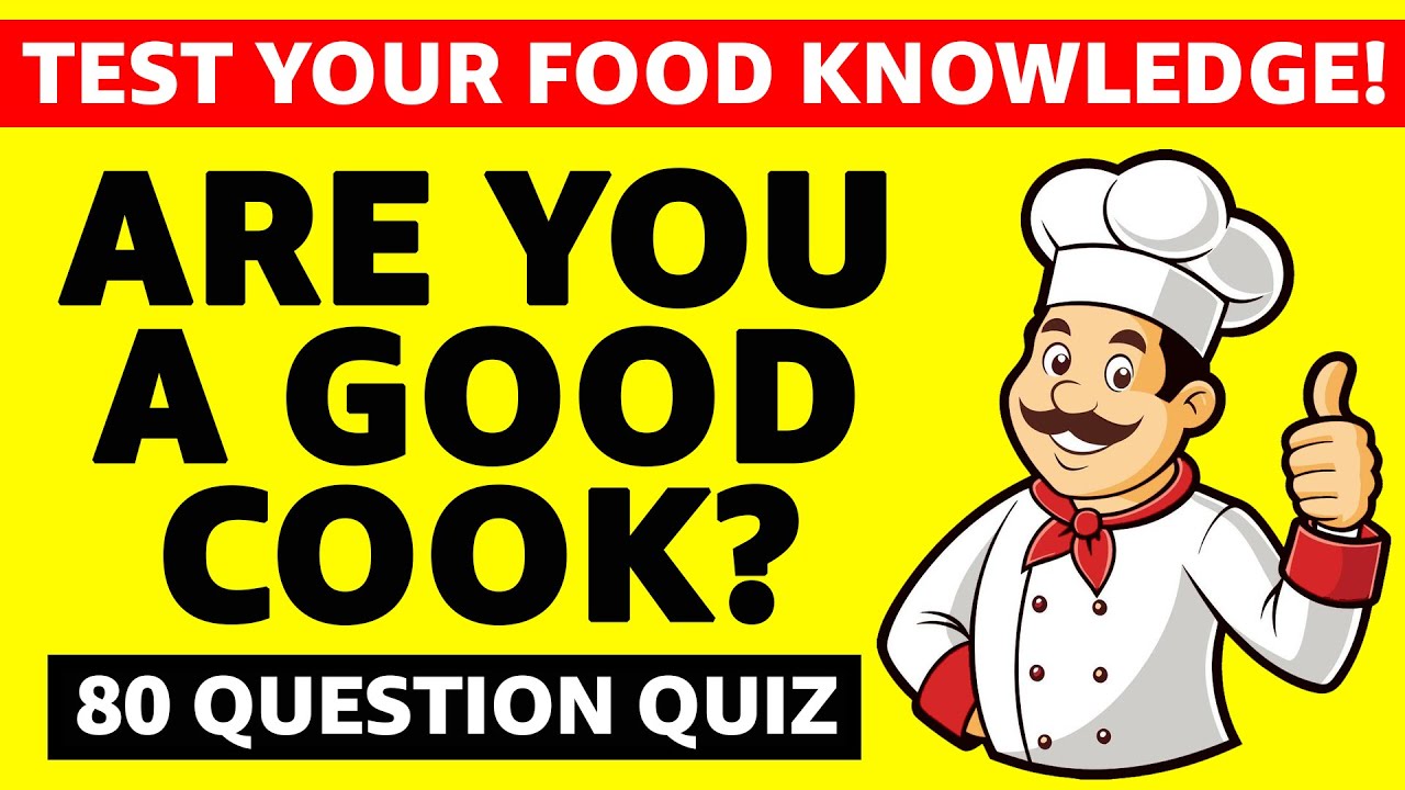 Сможете ли вы стать шеф-поваром? Тест на знание кулинарии (80 вопросов)