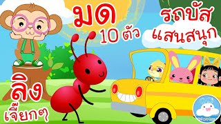 เพลงลงเจยกๆ เพลงมด 10 ตว เพลงรถบสแสนสนก เพลงเดกนอยวยอนบาล