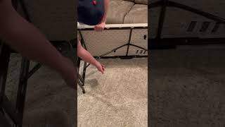 How to Take Down a Folding Table