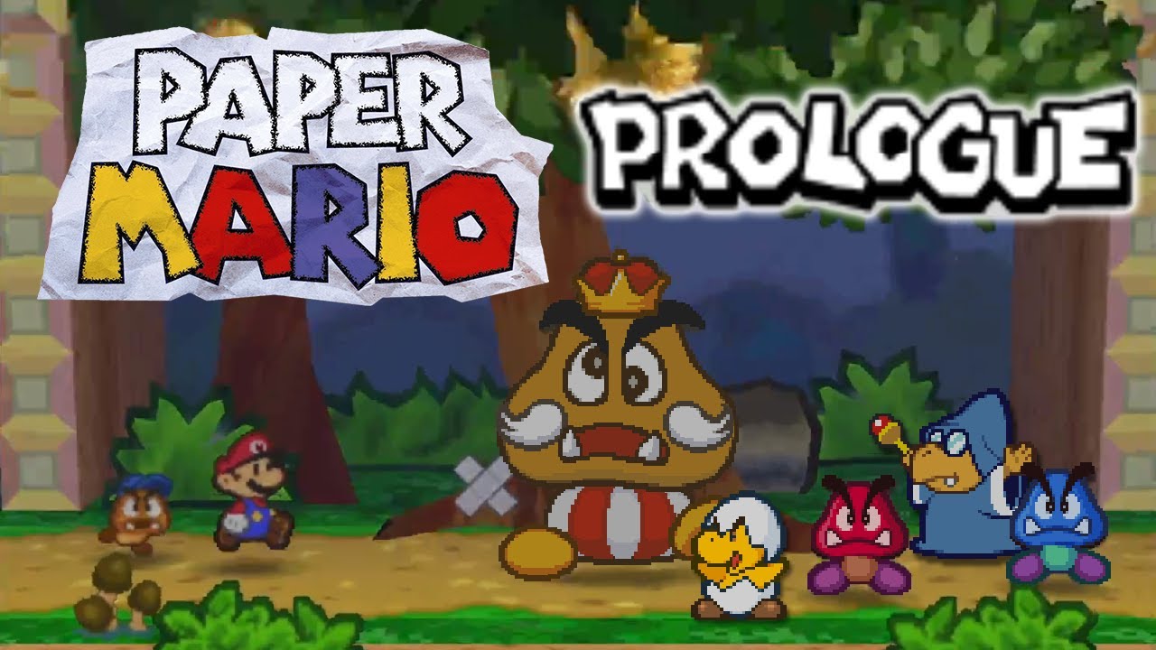 Paper Mario 64 (Minimum EXP Run) - Prologue Highlights