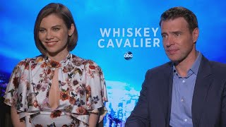 Scott Foley and Lauren Cohan Dish On Their Chemistry in Whiskey Cavalier (Exclusive)