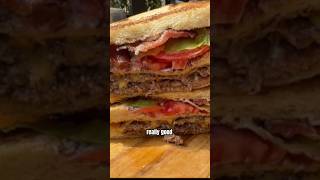 Club Sandwich Double Smash Burgers on the Pit Boss Griddle!! ????