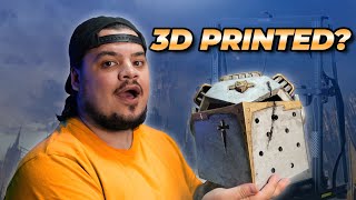 3D Printing a Grey Knights Helmet From Warhammer!