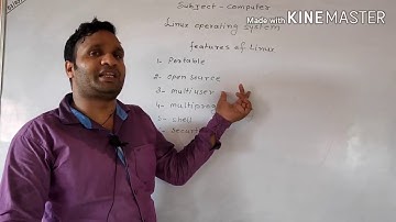 Computer, Class-9, Chapter-7 Introduction of Linux