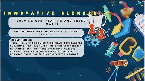 PHY210 | INNOVATION OF BLENDER