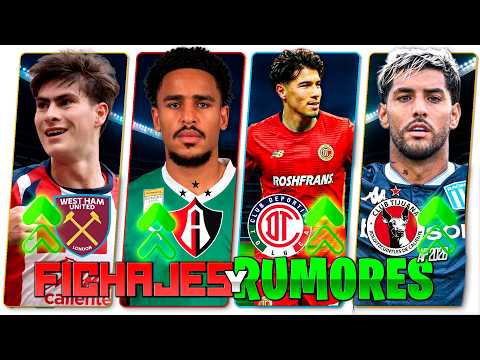 LA HORMIGA A INGLATERRA | ATLAS POR FICHAJE EUROPEO | RUMORES Y FICHAJES APERTURA 2026 | LIGA MX