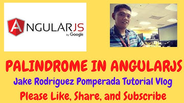 Palindrome in AngularJS