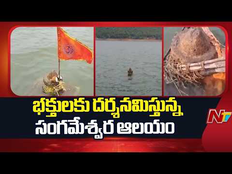 Sangameswara Temple: భక్తులకు దర్శనమిస్తున్న సంగమేశ్వర ఆలయం | NTV Telugu - NTVTELUGU
