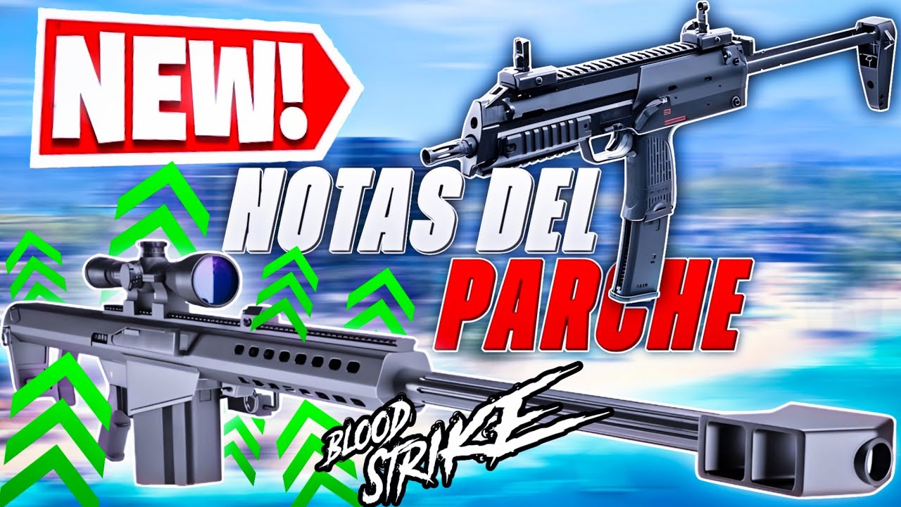 NUEVA ARMA *MP7* + SÚPER BUFEO al M82 Y MÁS en la ACTUALIZACIÓN de BLOOD STRIKE | Alexz.