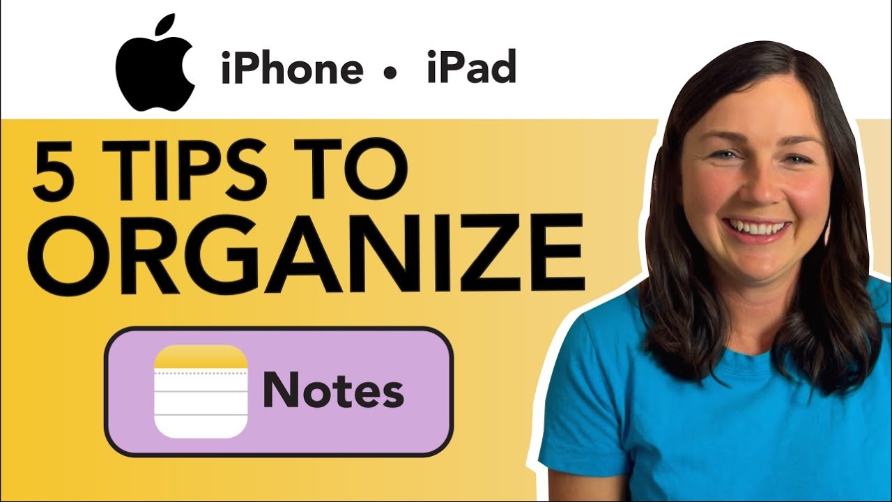 5 Tips to Organize Notes on your iPhone or iPad - YouTube