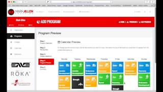 MAC Create Training Plans