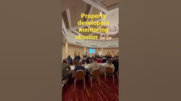 Property developers academy mentoring session today