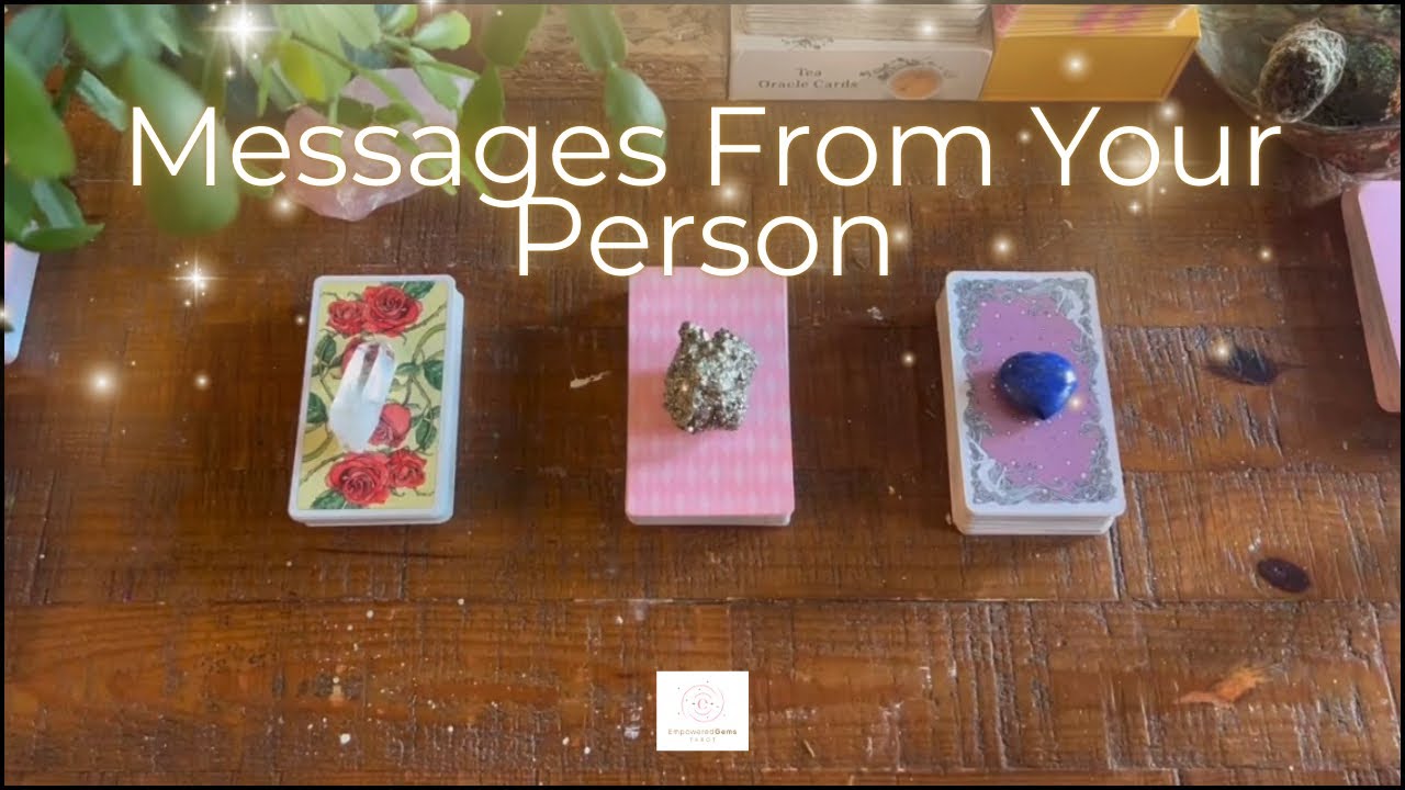 Выберите карту: Что они хотят сказать? Сообщения от вашего человека