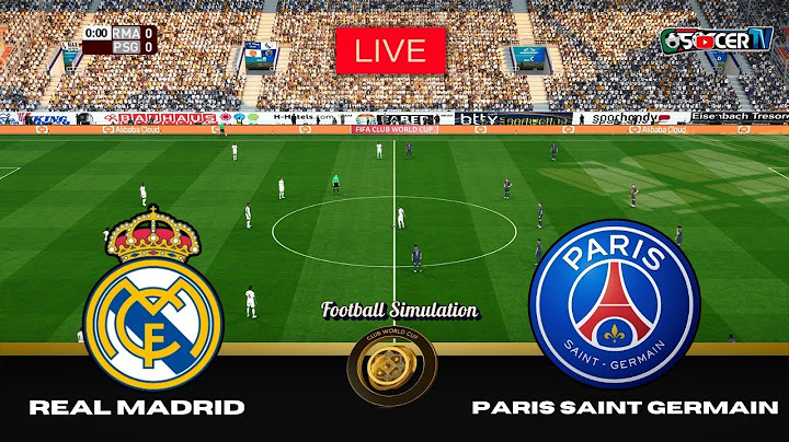 🔴LIVE:  Real Madrid C.F vs Paris Saint Germain FC - CLUB WORLD CUP 2025 | PES 21 Game Simulation