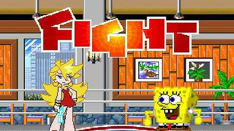 MUGEN Request: Panty Vs Spongebob V2