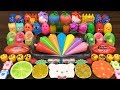 Mixing Random Things into Slime !!! Slimesmoothie Relaxing Satisfying Slime Videos #13