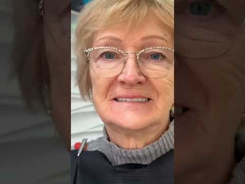 Первая #улыбка на полных съемных зубных протезах