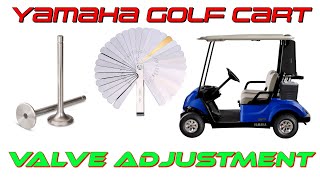 Yamaha Golf Cart Valve Adjustment - Drive G29 - Drive 2 - Quietech by Power Equipment Man 12,797 views 1 year ago 5 minutes, 6 seconds