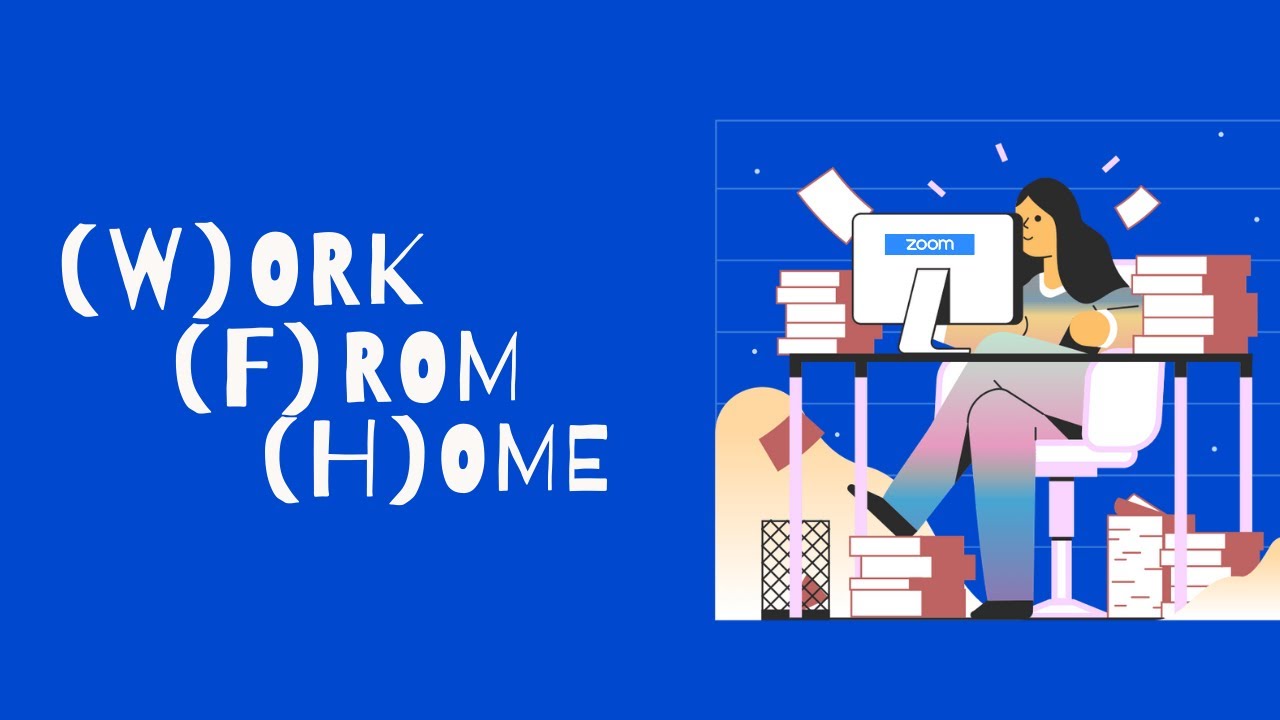 4 Tips Produktif Work From Home (WFH) Menggunakan Aplikasi Zoom 2020 | Dek Apiz
