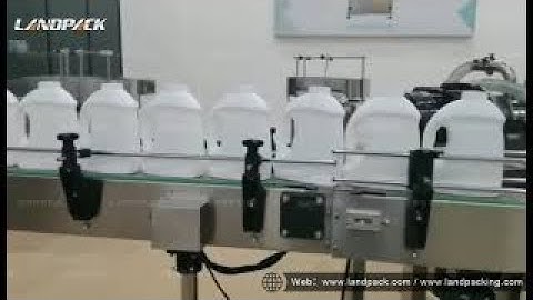 LANDPACK Landry Liquid Detergent Filling Machine