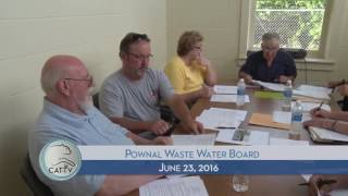 Pownal Select Board - 6/23/16