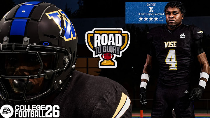 HOW I WENT FROM A 2 STAR TO A 4 STAR...COLLEGE FOOTBALL 26 ROAD TO GLORY!!