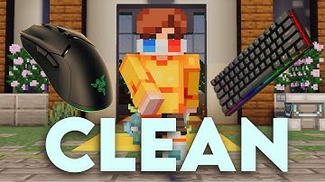The CLEANEST Hive Bedwars Gameplay (KB + M Sounds + Shaders)